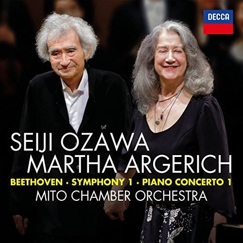 Beethoven / Argerich / Mito Chamber Orch / Ozawa: Symphony No 1 in C / Piano Concerto No 1 in C