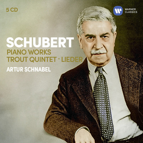 Schnabel, Artur & Pro Arte Quartet: Schubert: 3 Sonatas, Impromptus Moments Musicaux