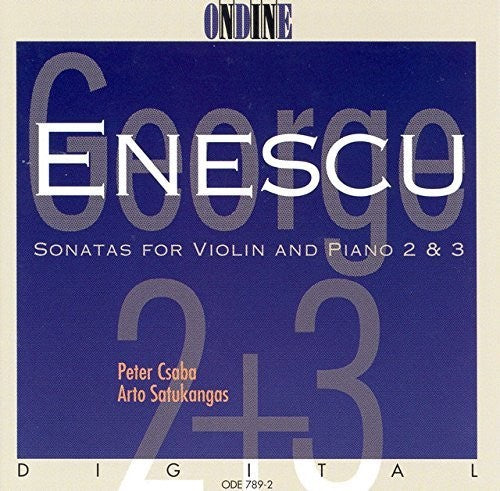 Csaba / Satukangas: Sonatas for Violin