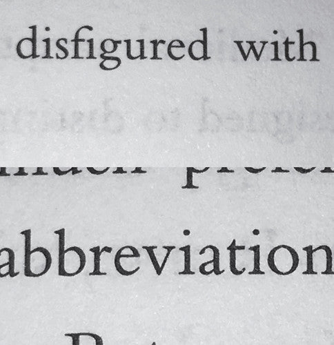 Mp Hopkins / Harwood, Mark: Disfigured With Abbreviations