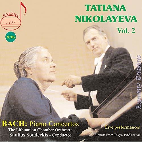 Bach, J.S. / Nikolayeva / Senkov: Tatiana Nikolayeva Plays Bach Piano Concertos 2