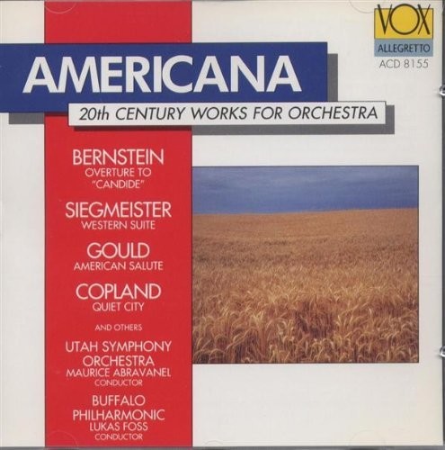 Abravanel / Utah Symphony Orchestra: Americana