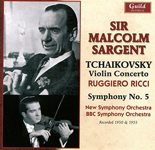 Ricci / New Symphony Orchestra / Sargent: Sargent & Ricciy 1950 & 1955