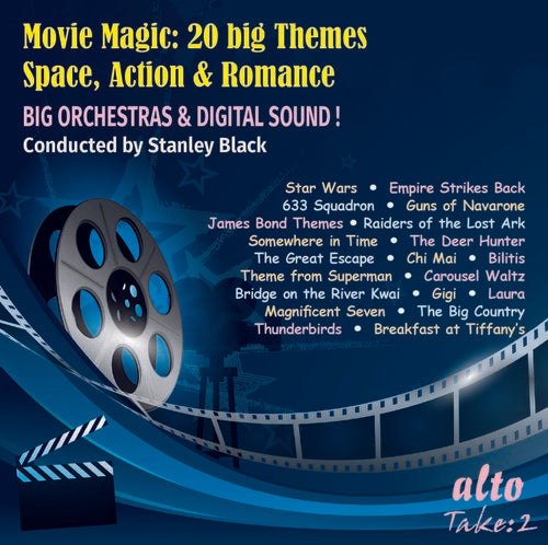 London Symphony & Stanley Black Orchestra: Movie Magic: 20 Big Themes Space Action & Romance