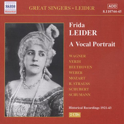 Leider, Frida: Vocal Portrait