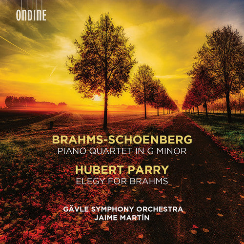 Brahms / Gavle Symphony Orchestra: Piano Quartet in G Minor / Elegy for Brahms