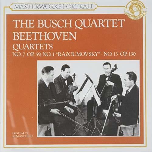 Beethoven / Busch / Busch String Quartet: Quartets No 7,No 1