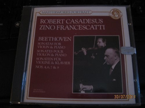 Beethoven / Francescatti / Casadesus: Violin Sonatas