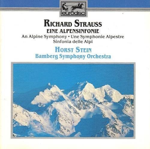 Strausshard / Stein / Bamberg Sym Orch: Alpine Sym / Hors