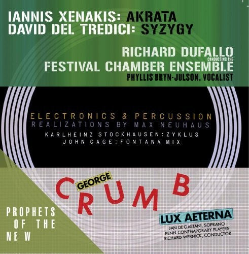 Crumb / Stockhausen: Music of Xenakis