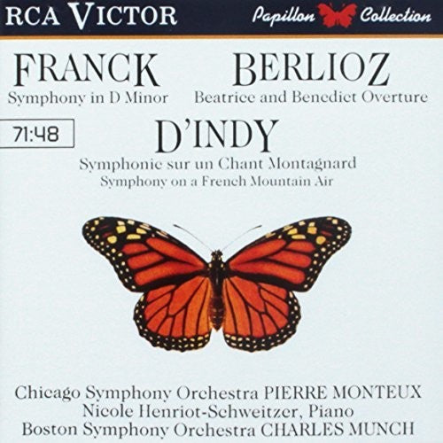 Franck / Berlioz / Boston Sym Orch / Munch: Sym in D
