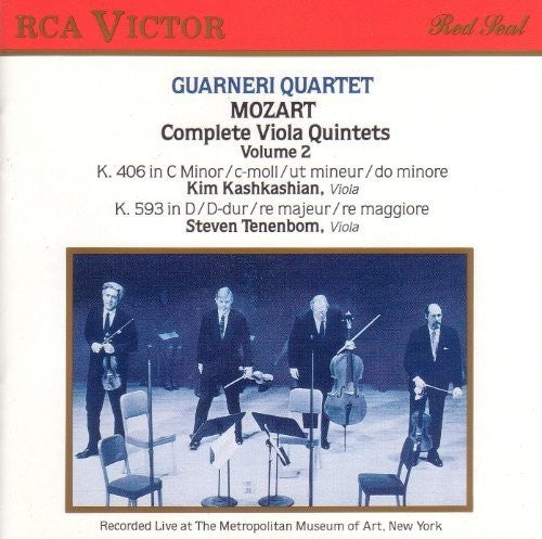 Mozart / Guarneri String Quartet: Complete Viola Quintet