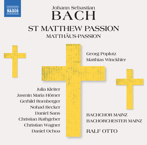 Bach, J.S. / Poplutz / Bachorchester Mainz: St Matthew Passion