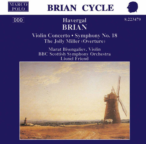 Brian, Havergal / Bisengaliev: Con Vn/Sym 18/Jolly Miller Ovt