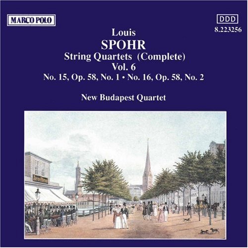 Spohr / New Budapest Quartet: Complete String Quartets 6