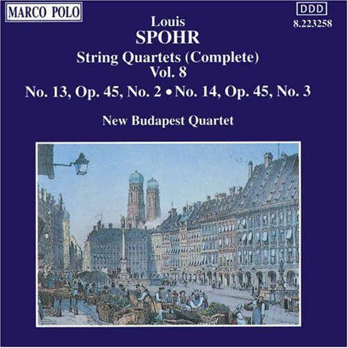 Spohr / New Budapest Quartet: Vol. 8-STR Quartets