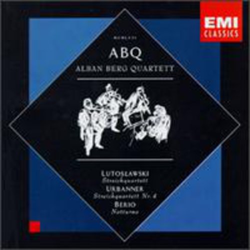 Berg, Alan Quartet / Berio / Lutoslawski: Notturno/String Quartet