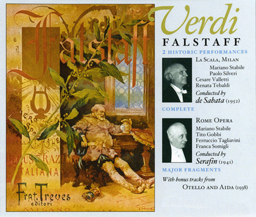 Verdi / Stabile / Tebaldi / Canali / De Sabata: Falstaff