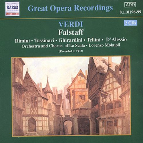 Verdi / Rimini / Tassinari / Tellini / Molajoli: Falstaff-Comp Opera