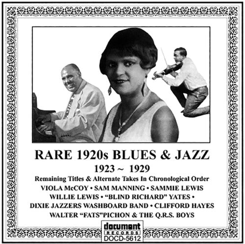 Rare 1920's Blues & Jazz 1923-1929 / Various: Rare 1920's Blues and Jazz 1923-1929