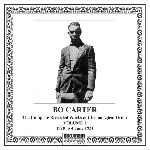 Carter, Bo: Bo Carter 1 1928-1931