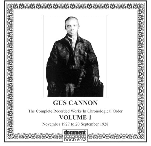 Cannon, Gus: Vol. 1-(1927-28)