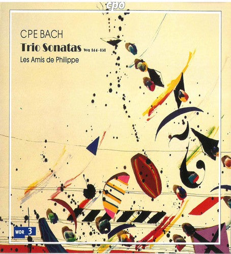 Bach, C.P.E. / Amis De Philippe: Trio Sonatas for Flute Violin & BC