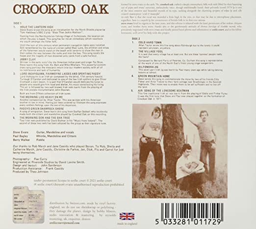 Crooked Oak: From Little Acorns Grow