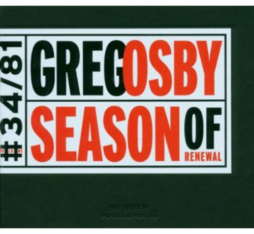 Osby, Greg: Season of Renewal