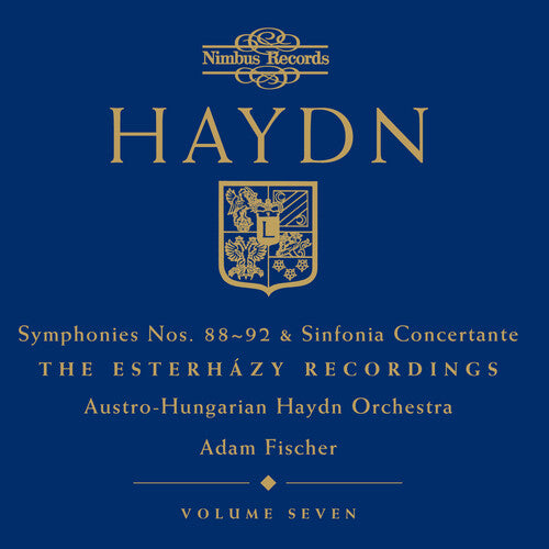 Haydn / Fischer / Austro-Hungarian Haydn Orch: Symphonies 88-92