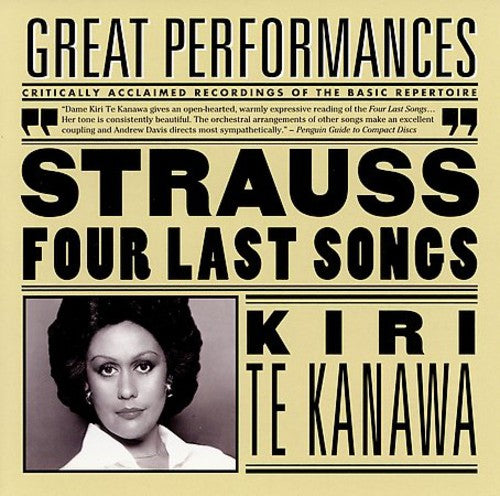 Te Kanwa / Strauss / Lso / Davis: Four Last Songs/Orchestral Songs