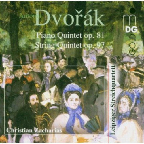 Dvorak / Rhode / Zacharias / Leipzig String Quart: Piano Quintet Op 81 / String Quintet