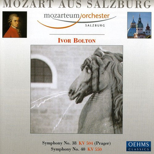 Mozart / Bolton / Mozarteum Orch Salzburg: Symphonies 40 & 38