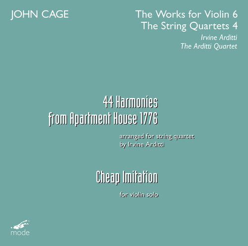 Cage / Arditti / Arditti Quartet: Cheap Imitation / Harmonies Apartment House 1776