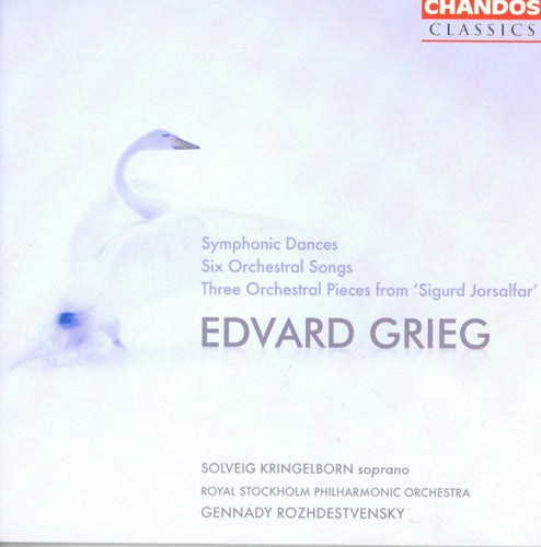 Grieg / Rozhdestvensky / Royal Stockholm Po: Symphonic Dances / Six Orchestral Songs