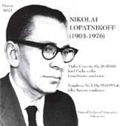 Lopatnikoff / Barnett / Nat'L Orch Association: Music of Nikolai Lopatnikoff