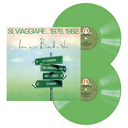 Battisti, Lucio: Si Viaggiare 1976-1982 [Green Colored Vinyl]