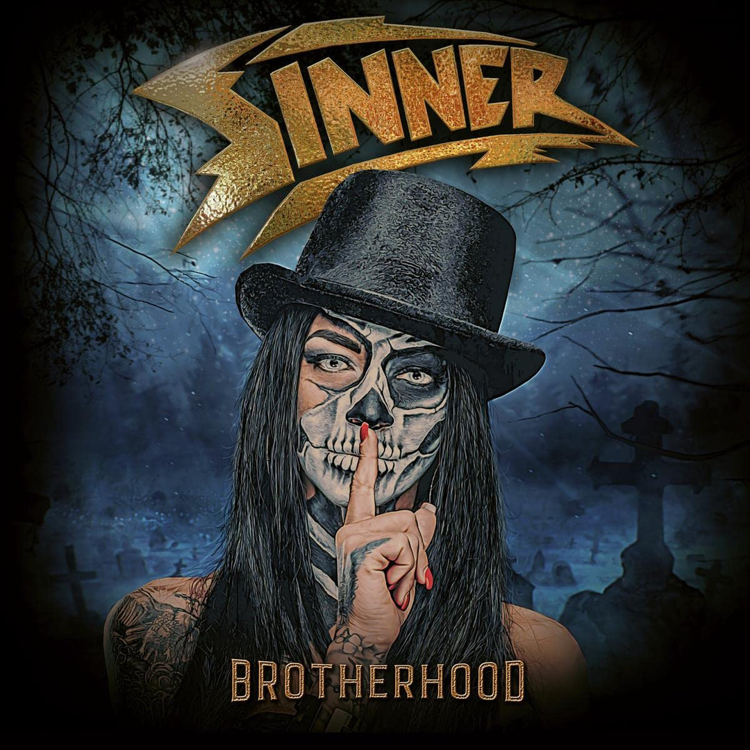 Sinner: Brotherhood - White & Black Colored Vinyl - VINYL LP