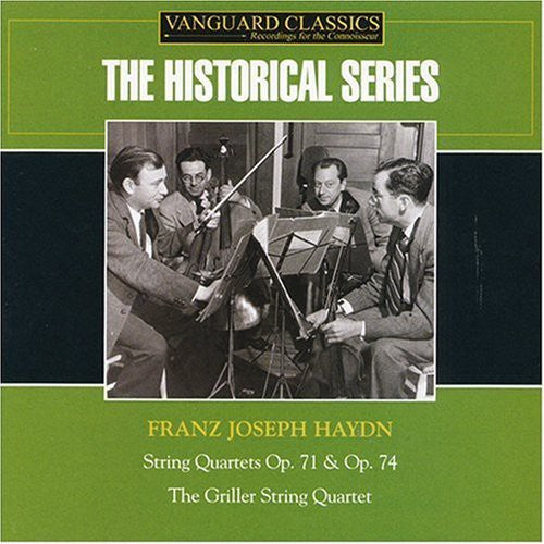 Haydn / Griller String Quartet: Haydn: String Quarterts Op 71 & Op 74