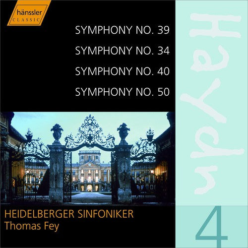 Haydn / Fey / Heidelberg Symphony: Symphonies 39 34 40 & 50 4