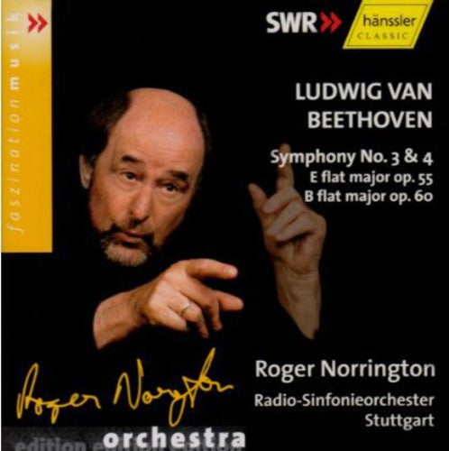 Beethoven / Norrington / Rso Stuttgart: Symphonies 3 & 4