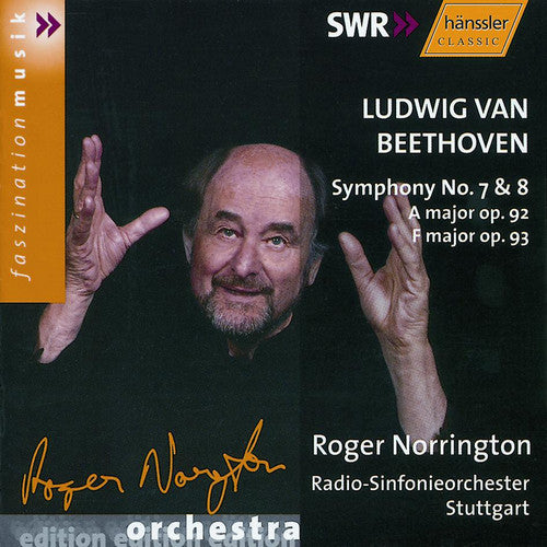 Beethoven / Norrington / Rso Stuttgart Swr: Symphony 7 a Major Op 92