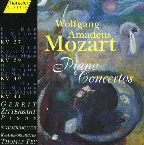 Mozart / Zitterbart: Piano Concertos 37 39 40 41