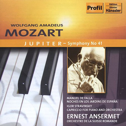 Mozart / Stravinsky / Ansermet / Orch Suisse: Symphony 41: Jupiter / Capriccio