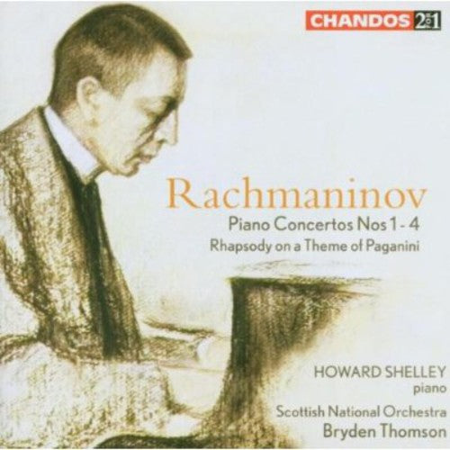 Rachmaninoff / Thomson / Scottish National Orch: Piano Concertos Nos 1-4