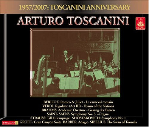 Shostakovich / Verdi / Grofe / NBC Sym / Toscanini: Rarities