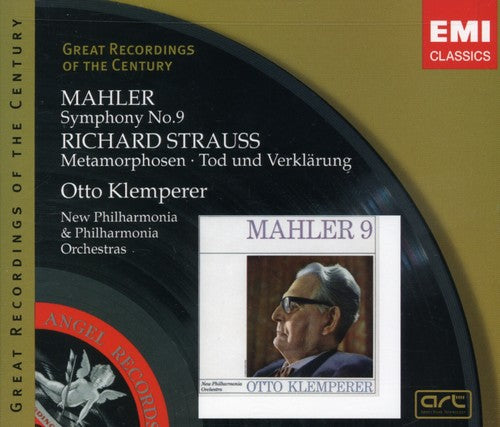 Mahler / Strauss / Npco / Pao / Klemperer: Symphony No 9 / Metamorphosen