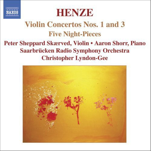 Henze / Skaerved / Saarbrucken Sym / Lyndon-Gee: Violin Concertos Nos 1&3