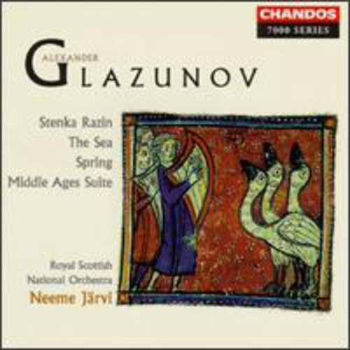 A. Glazunov: Stenka Razin/Sea/Spring/Ste FR - COMPACT DISCS