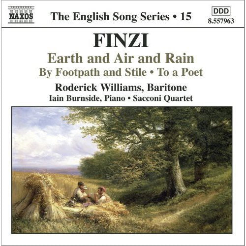 Finzi / Williams / Burnside / Sacconi Quartet: Earth & Air & Rain